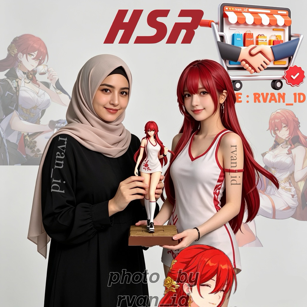 Action Figure HIMEKO - Figure Anime Honkai - Action Figure Star Rail - Figure Hinkai Genshin HIMEKO