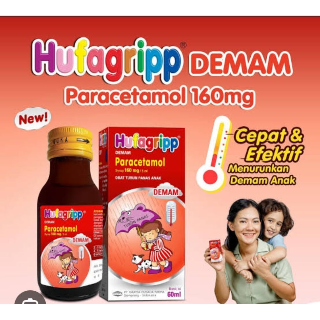 hufagrip demam anak