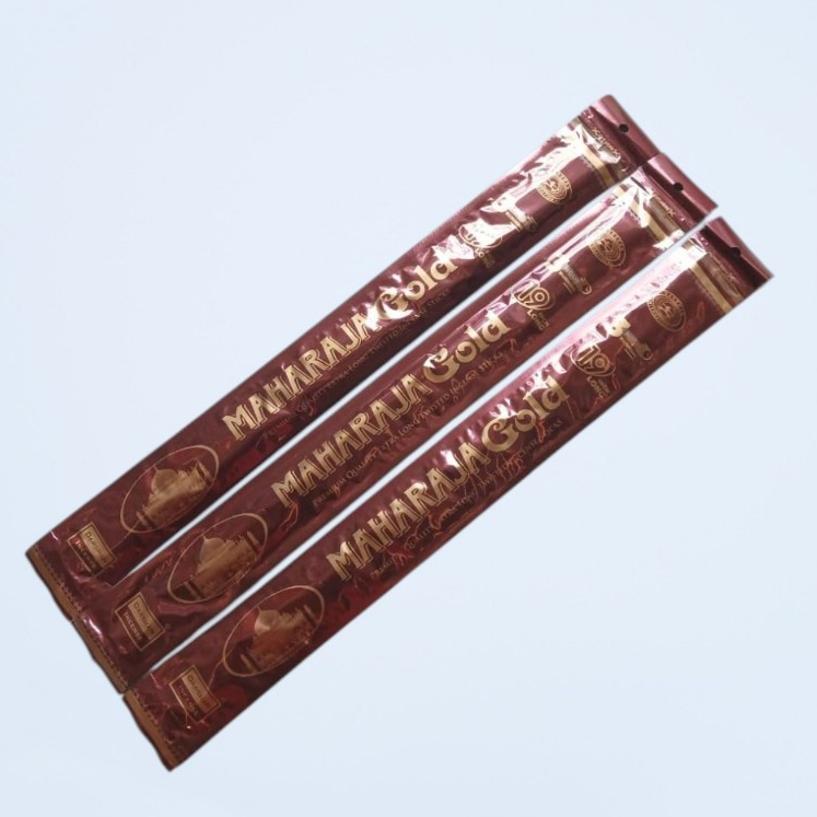 Dupa Hio Life Darshan India Maharaja Gold Panjang 19 Inci, Dupa Menyala 3 jam, Dupa Harum Wangi