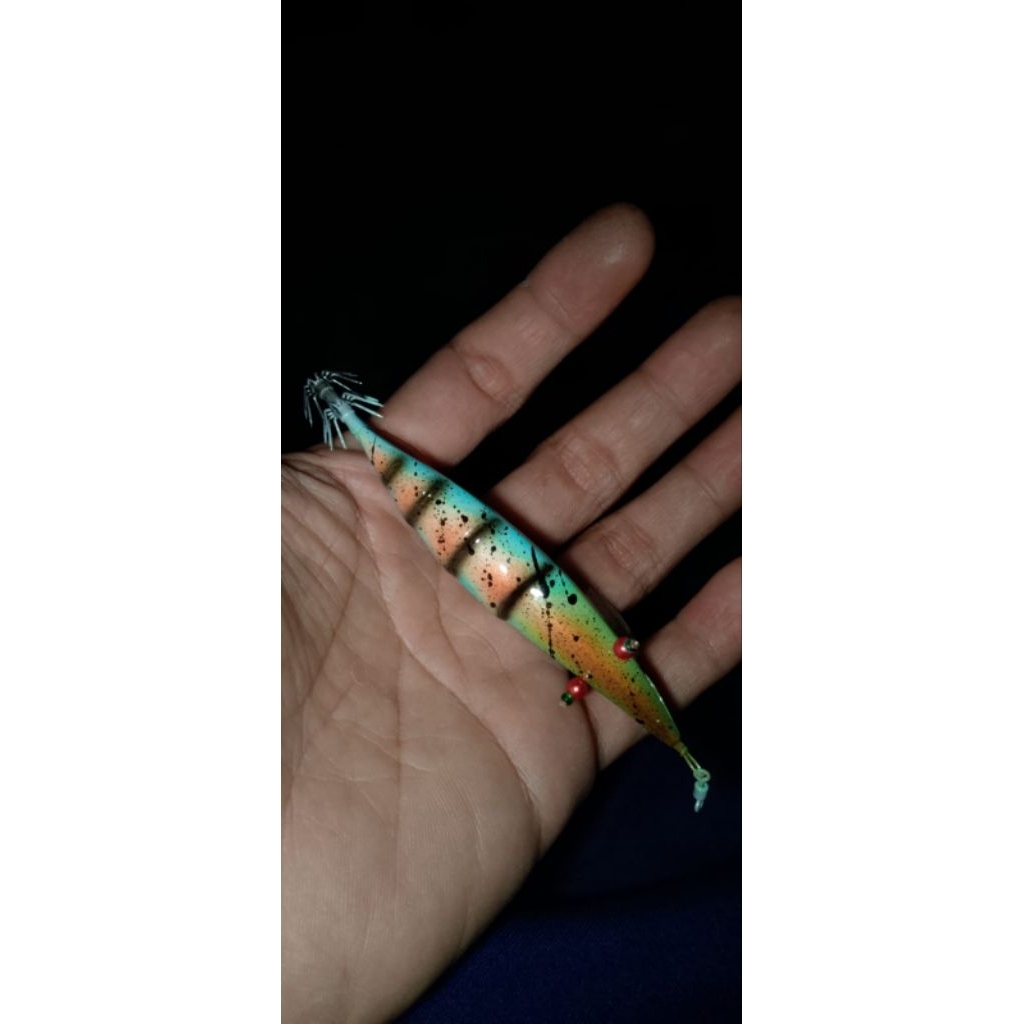 egi umpan cumi handmade berbahan kayu pilihan