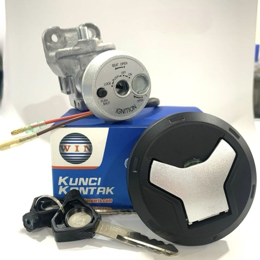 Kunci Kontak Set Komplit + Tutup Tangki Yamaha Nmax OLD Merk WIN