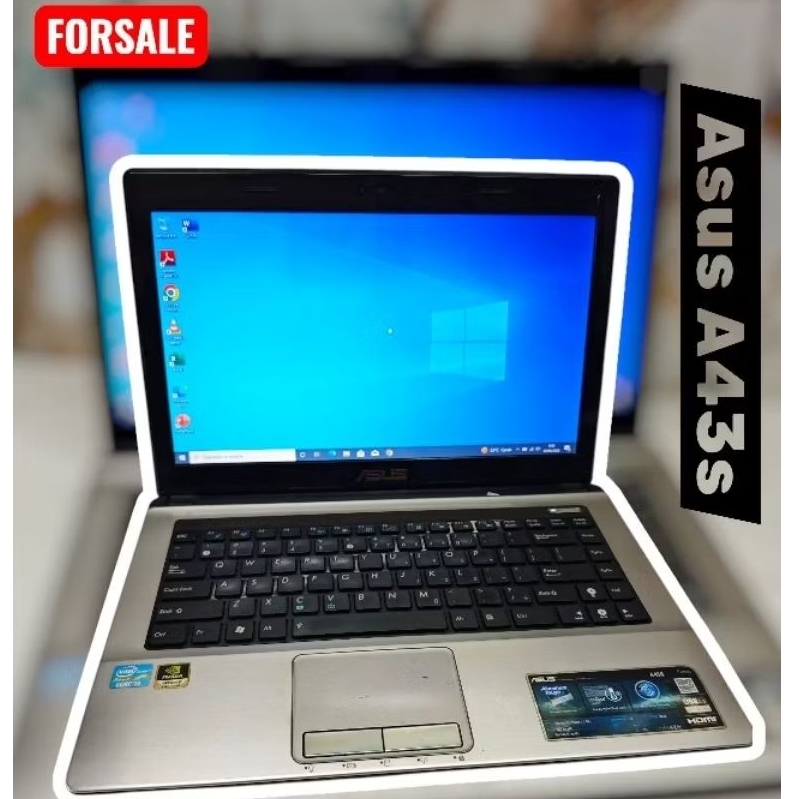 laptop Asus A43s second