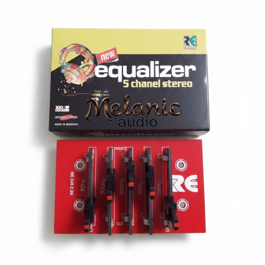 kit equalizer 5 Chanel stereo TL074