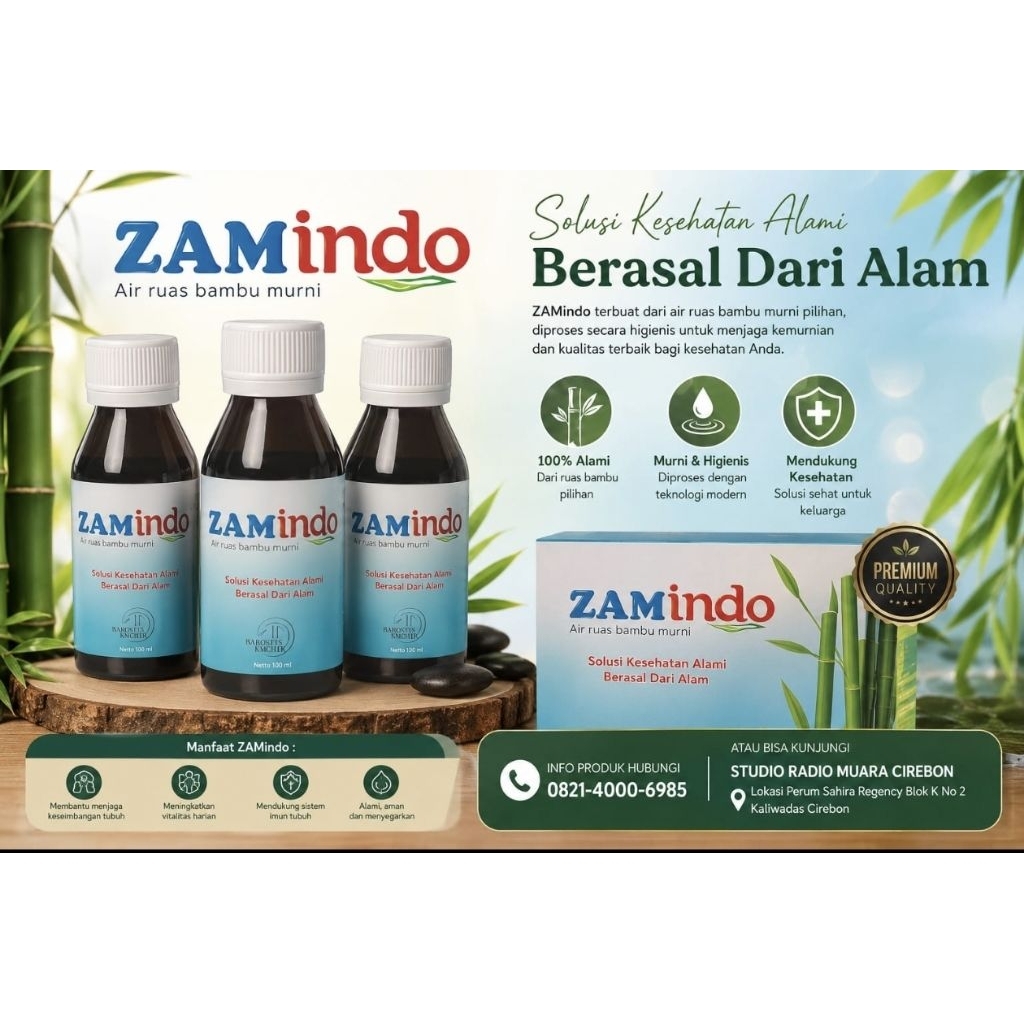 Air Bambu Zamindo