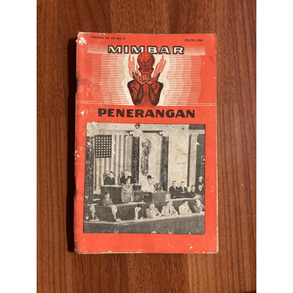 Buku mimbar penerangan tahun ke VII No 6 - DJUNI 1956