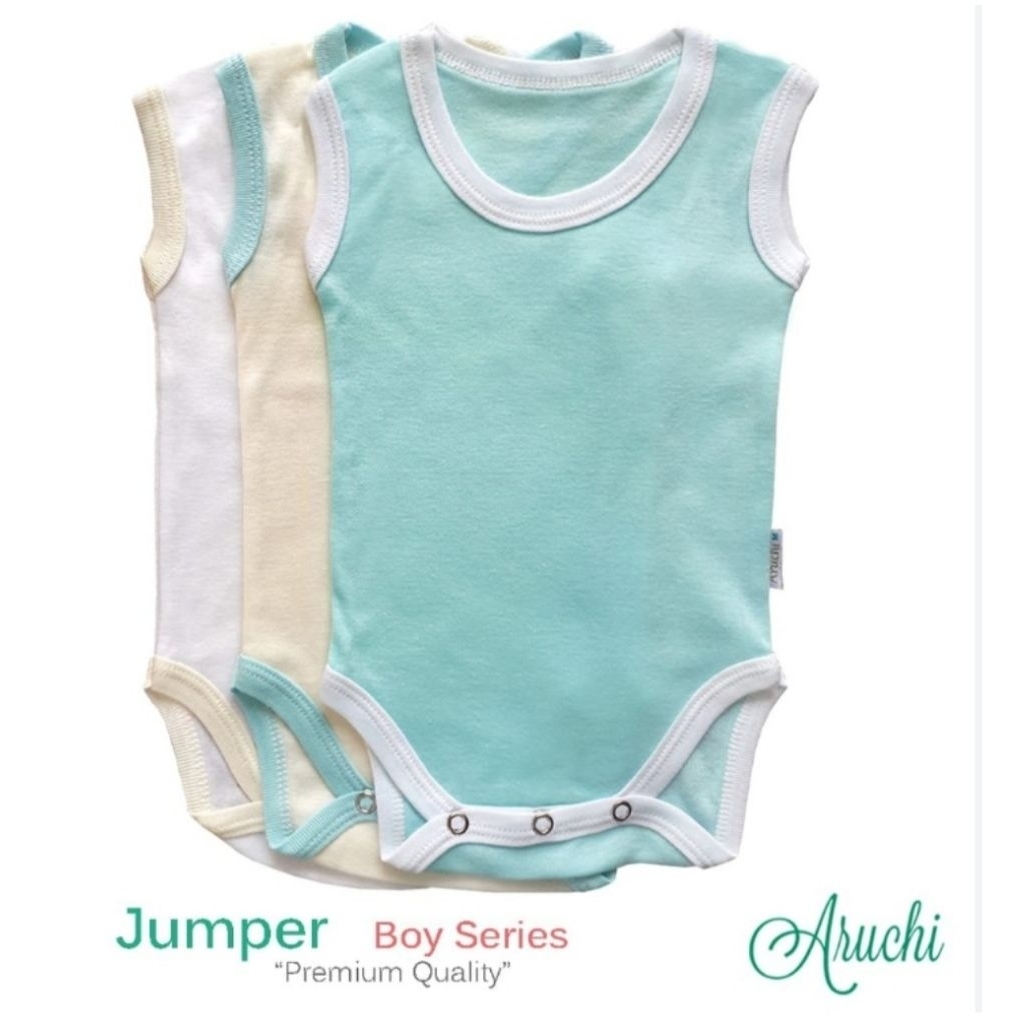 Aruchi Singlet Jumper Kaos Dalam Bayi Lembut