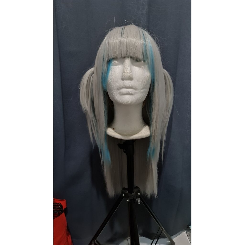 wig gawr gura vtuber hololive manmei preloved cosplay