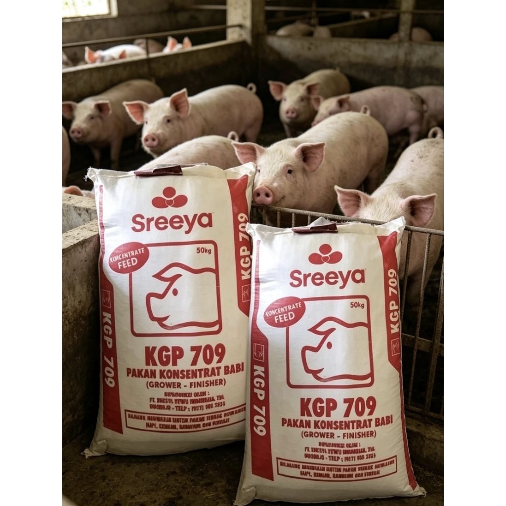 KGP SREEYA KONSENTRAT BABI PAKAN BABI PENGGEMUK 10 KG