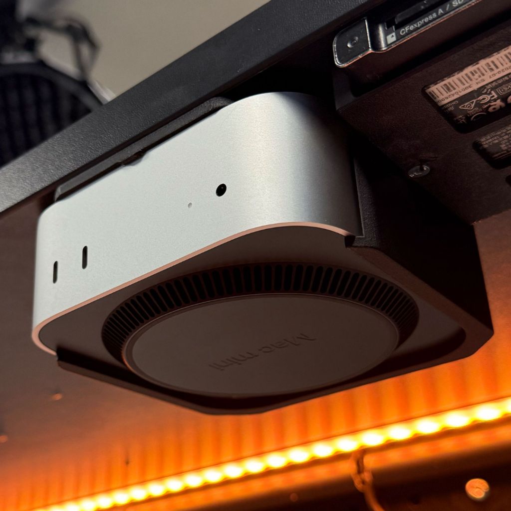 Mac Mini M4 Desk Mount I Dudukan Meja untuk Mac Mini M4