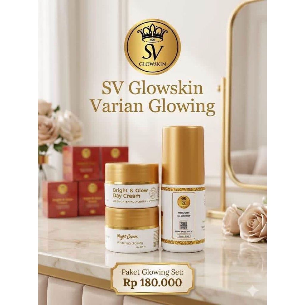 SV GLOWSKINCARE SV SKIN BOSTER SV SKIN GLOW PAKET NORMAL SV GLOW TERBARU SV GLOW PAKET HEMAT SV PAKE