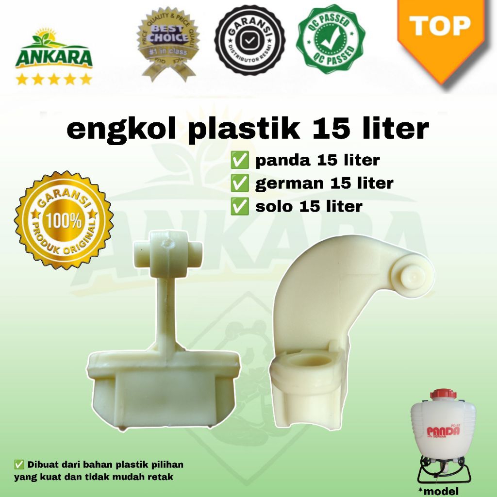 Engkol Plastik Sprayer 15 Liter Original Panda / Solo / German Spare Part