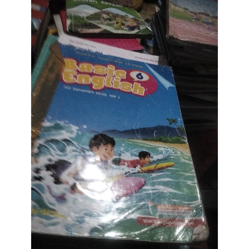 buku basic English 6 SD kurikulum merdeka Yudhistira