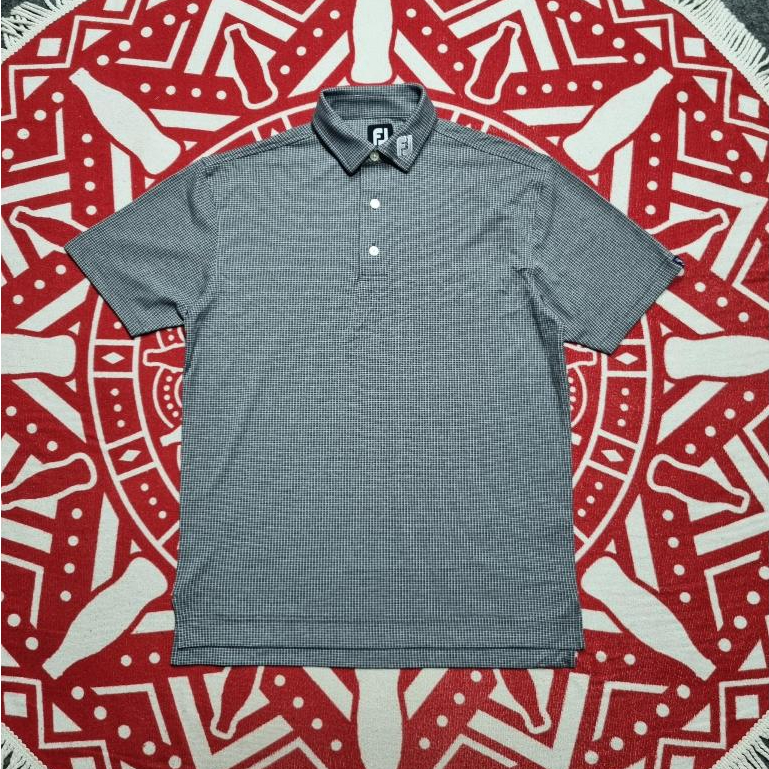 Kaos FootJoy Streacth FJ polo shirt golf lengan pendek