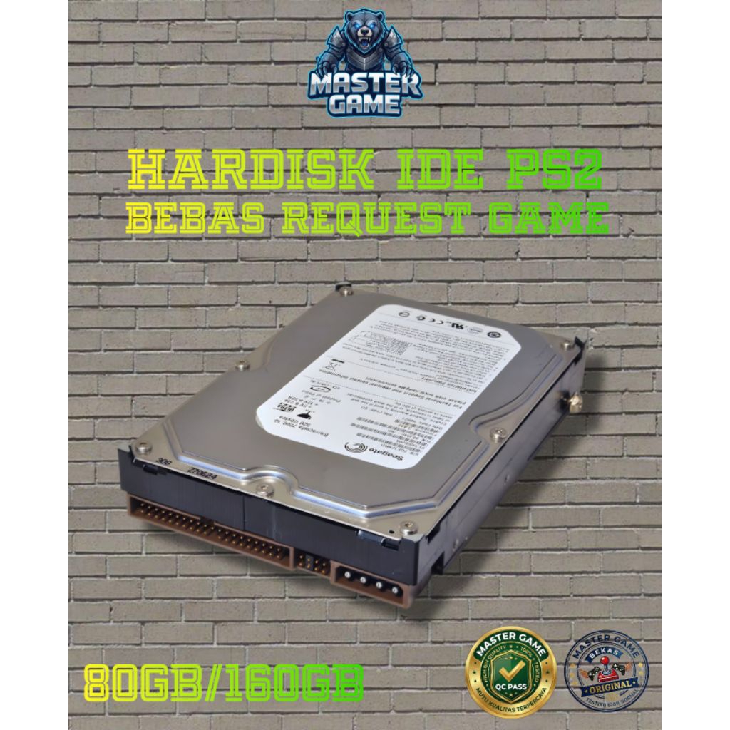 HARDISK IDE/ATA PS2 BEBAS REQUEST GAME