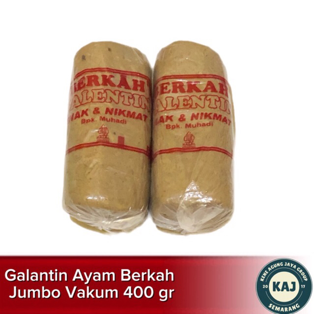 Galantin Ayam Berkah Jumbo Vakum 400g Dijamin Enak Nikmat - Oleh-Oleh Asli Semarang