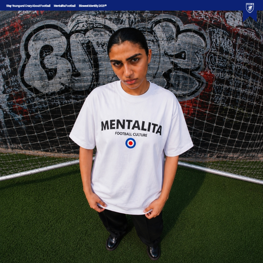Blowest Id | T shirt Mentalita Kaos Pria Wanita Football Casual