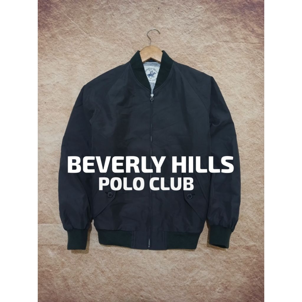 Jaket harrington BEVERLY HILLS POLO bekas murah