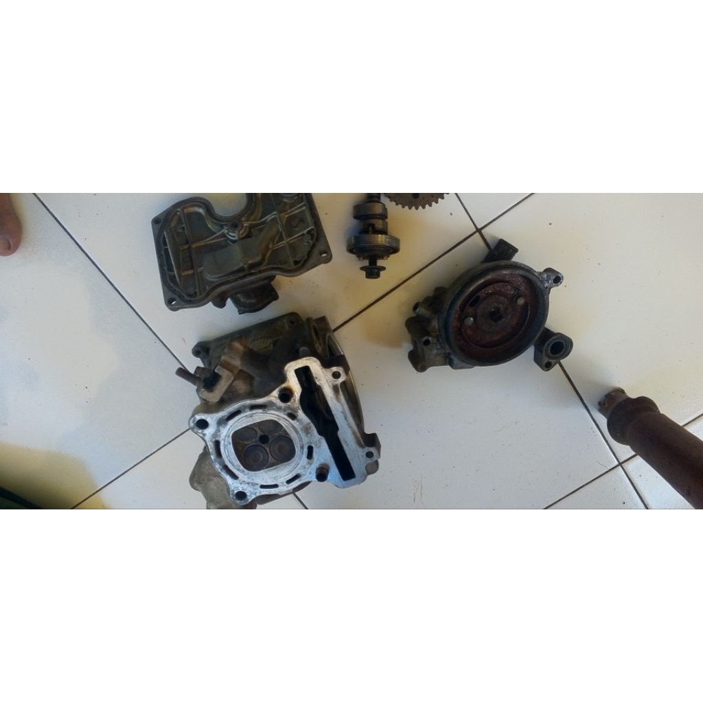 head kop ORI copotan Vixion old full set isi