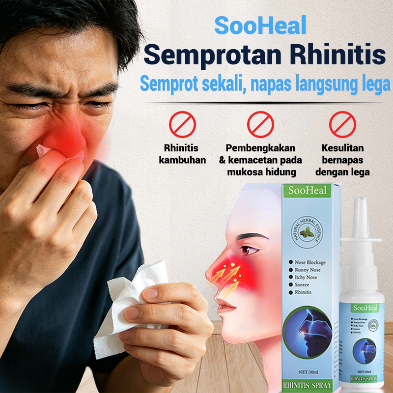 Nasal Spray,Sinusitis semprotan hidung,,30ml,Semprotan legakan hidung untuk keluarga bebas iritasi,S