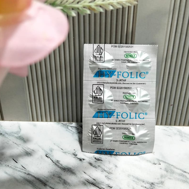 Hy folic Strip Isi 6 Tablet - Hy-folic/hyfolic