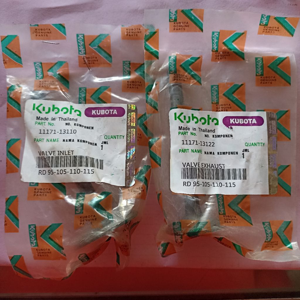 Klep (Valve) RD95-RD115 Kubota