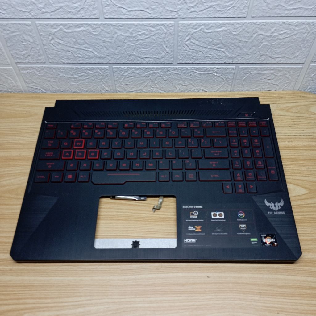 Kesing Case Casing Palmrest Frame Keyboard Laptop Asus TUF GAMING FX505 FX505D FX505DV