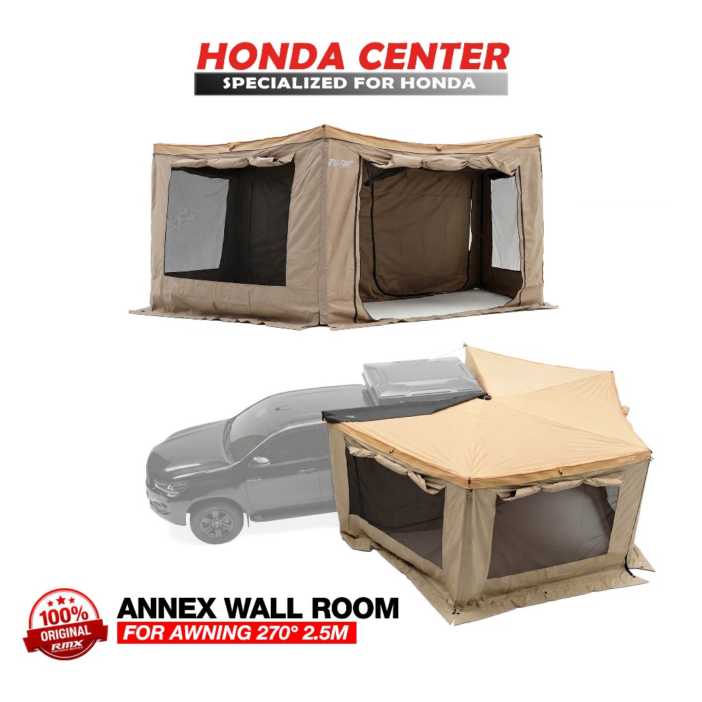Annex Wall Room / Dinding Awning Samping Mobil Northstar 270° x 250 cm RMX Overland