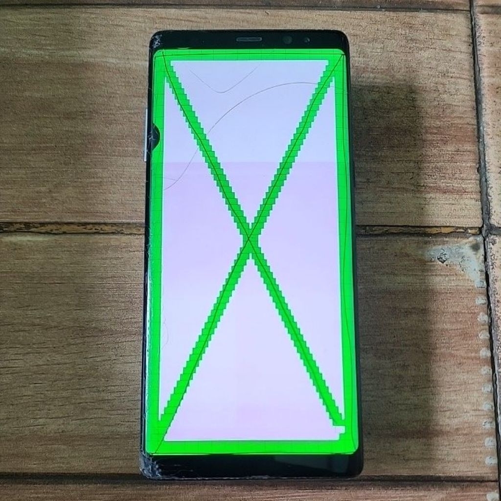 LCD samsung Note 8 original minus bisa pakai