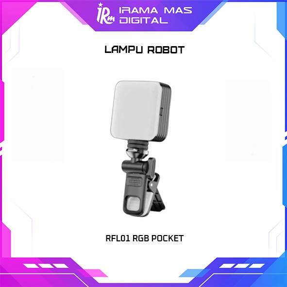 FLASH SALE LAMPU ROBOT RFL01 RGB POCKET