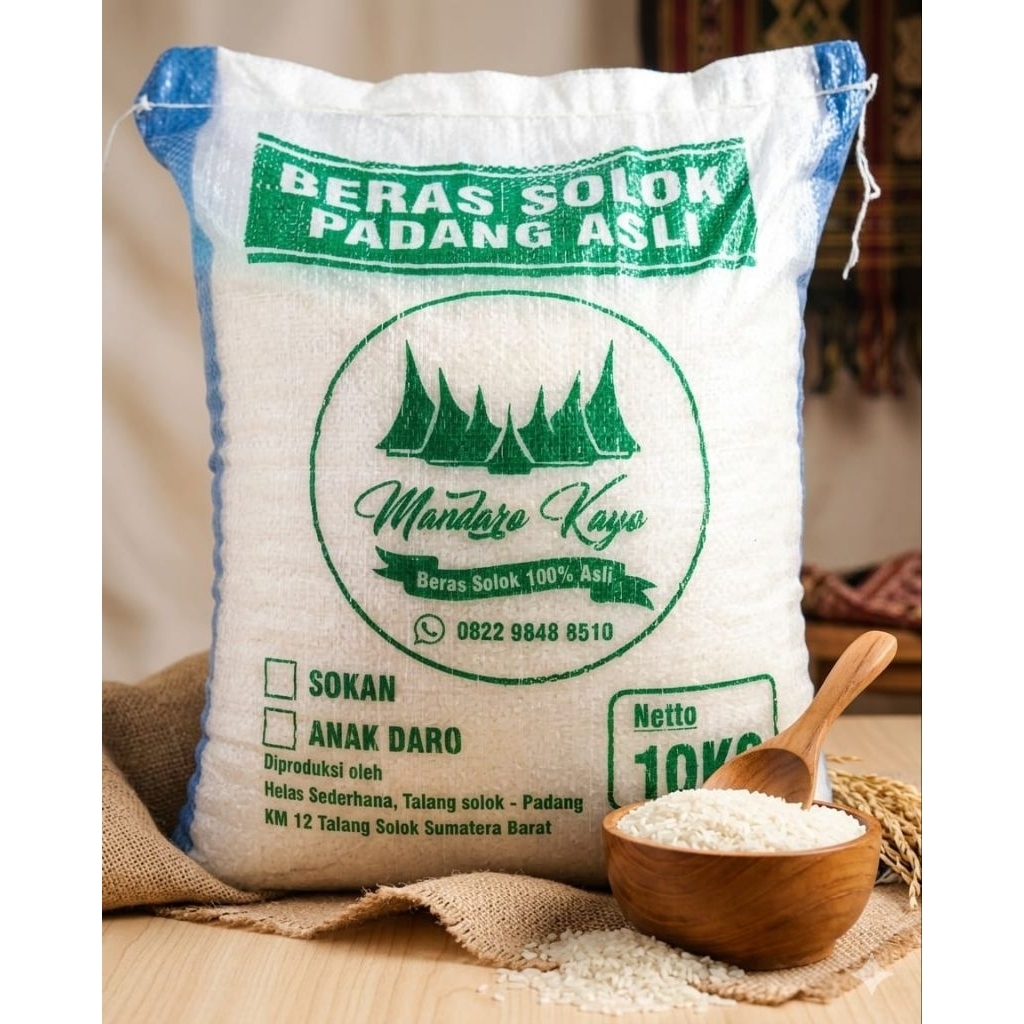 Beras Solok Bareh Solok Padang - SOKAN 10kg