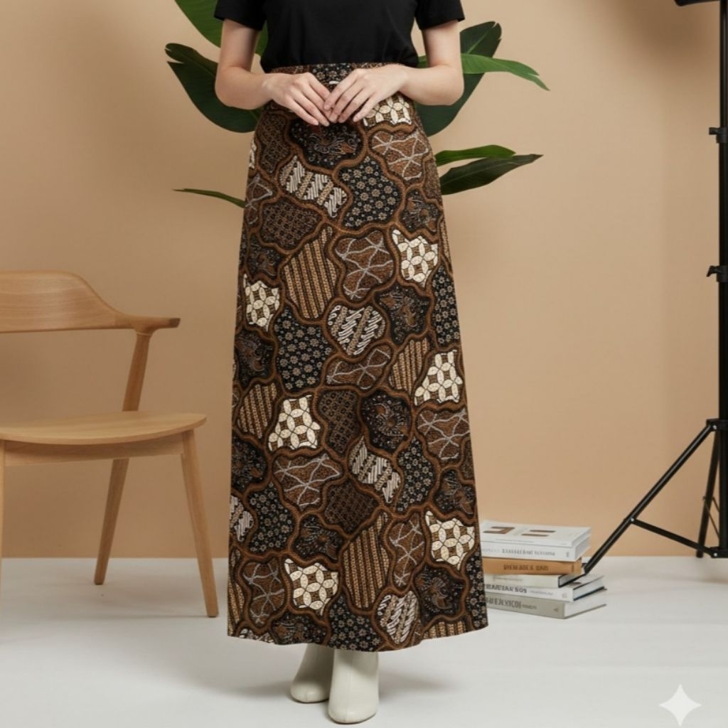 Sircinta Rok Lilit Batik Model Payung Bawahan Kebaya Modern Kondangan Wisuda bySC