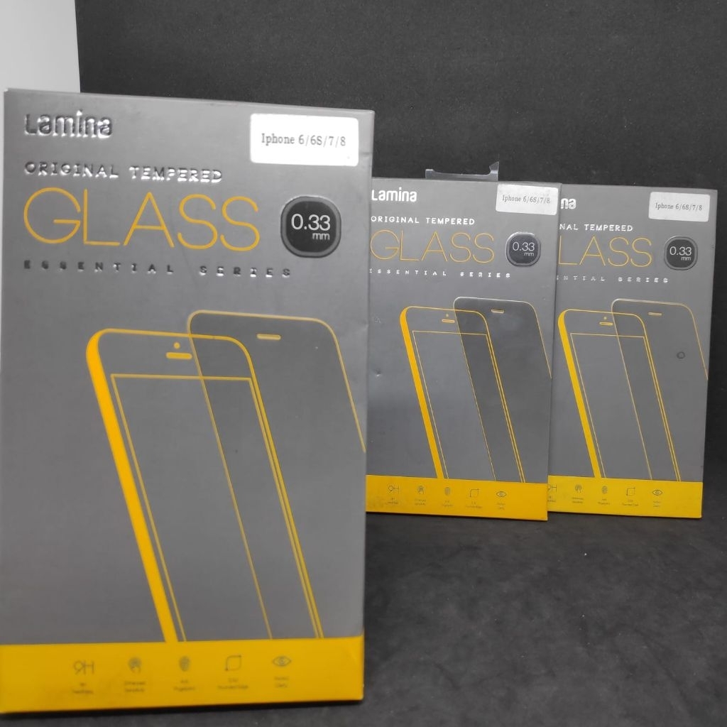 Tempered Glass Lamina iPhone 6 6S 7 8 Original Resmi SEIN 9H Anti Gores Kaca Pelindung Layar HD Clea