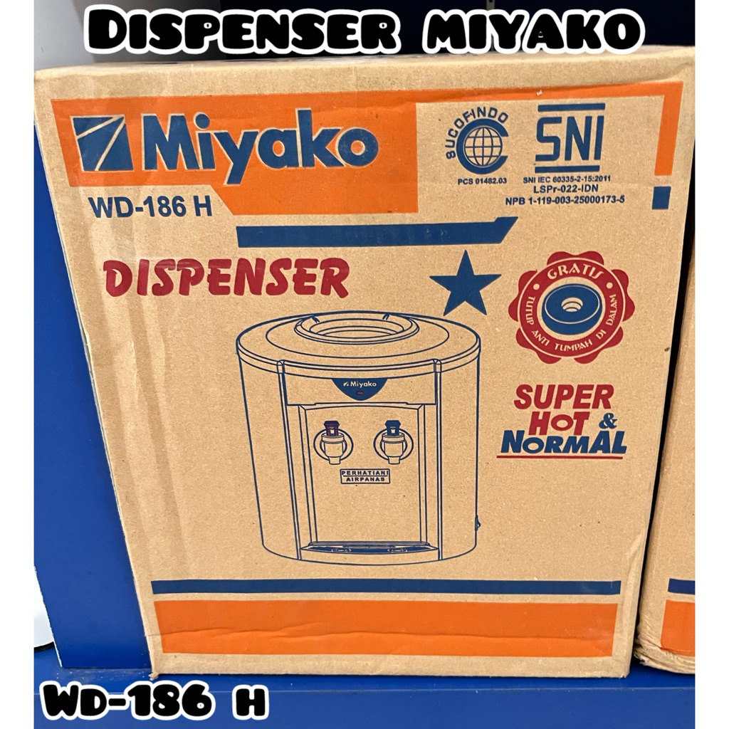 dispenser miyako wd- 186H-MIYAKO DISPENSER WD-186H