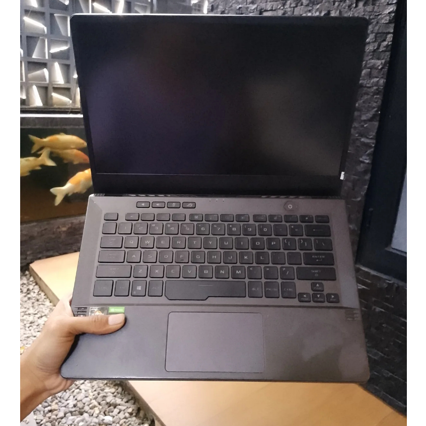 Laptop Asus ROG Zephyrus G14 GA401QH AMD Ryzen 7 5800HS NVIDIA GeForce GTX 1650 Ram 16Gb Ssd 512Gb S