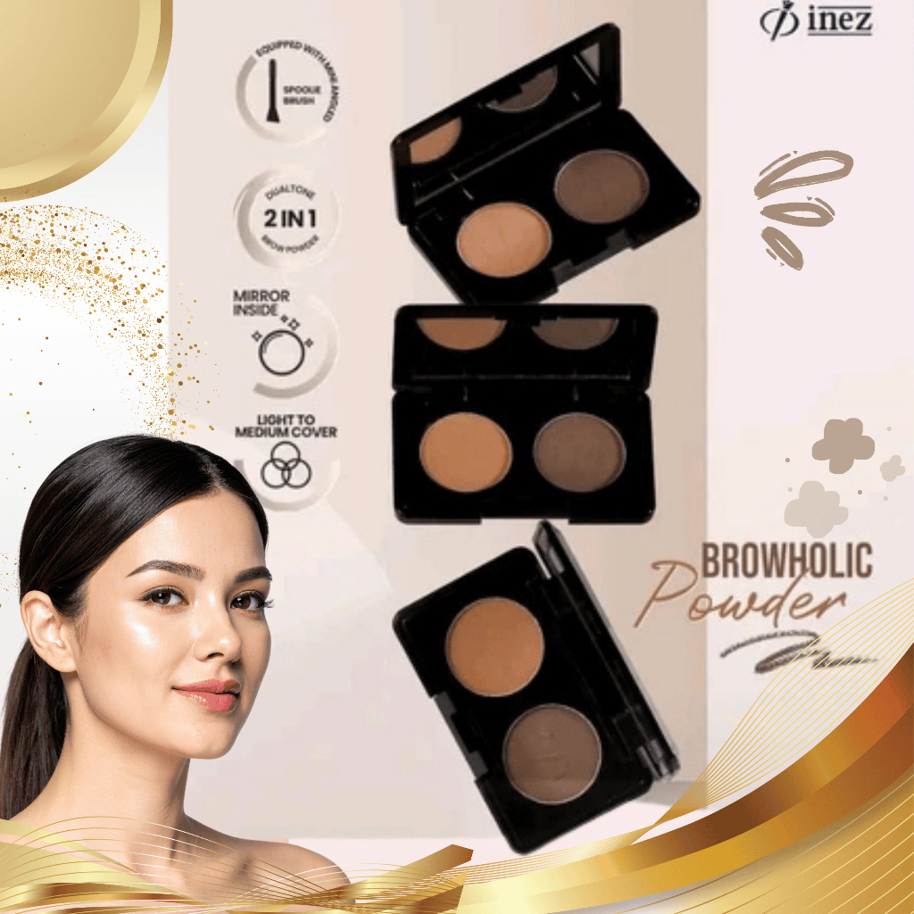 INEZ BROWHOLIC POWDER - INEZ COSMETICS