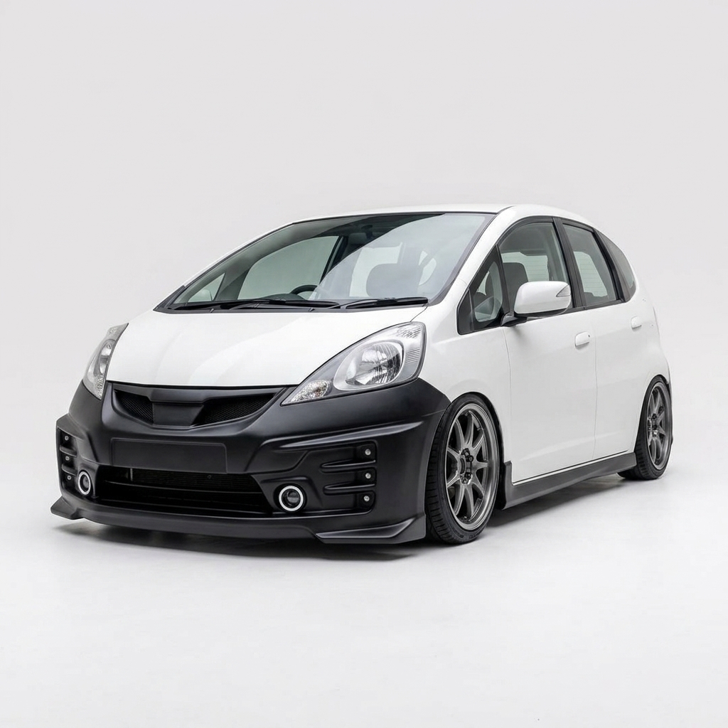 TEERBARU BODYKIT JAZZ GD3 2004-2008 KOMPLIT FOGLAMP DAN LED