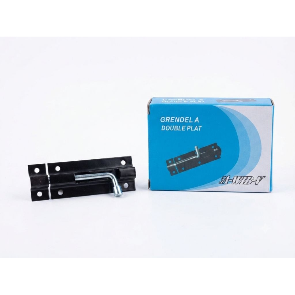 Grendel Warron Hitam 3/4"
