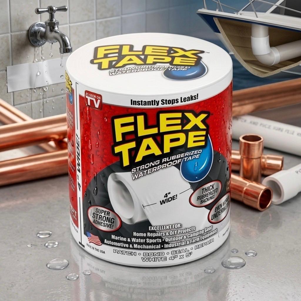 Flex Tape Isolasi Lakban Anti Bocor /Lakban Super Kuat Waterprof