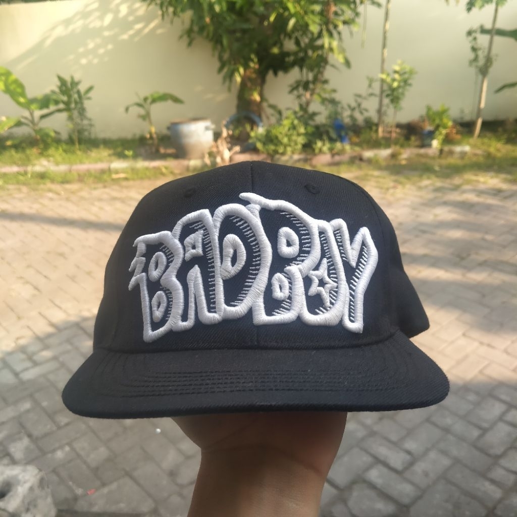 topi badboy second logo bordir