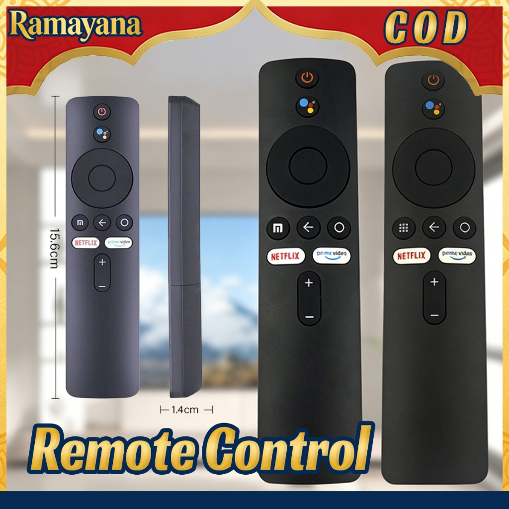 Remot Mi TV Bluetooth Voice Untuk Xiaomi TV 4 4A Mi Box S Stick Praktis Kontrol Suara Ganti Channel 