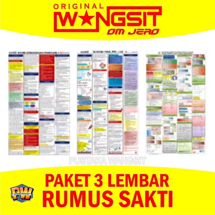 Buku Wangsit OM JERO UTBK SNBT PAKET RUMUS SAKTI 2027
