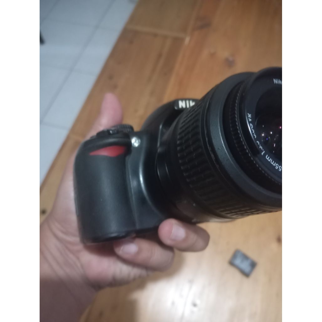 Nikon D3100 minus vignet jamur dan ada patah di plastik ujung lensa tmpt filter