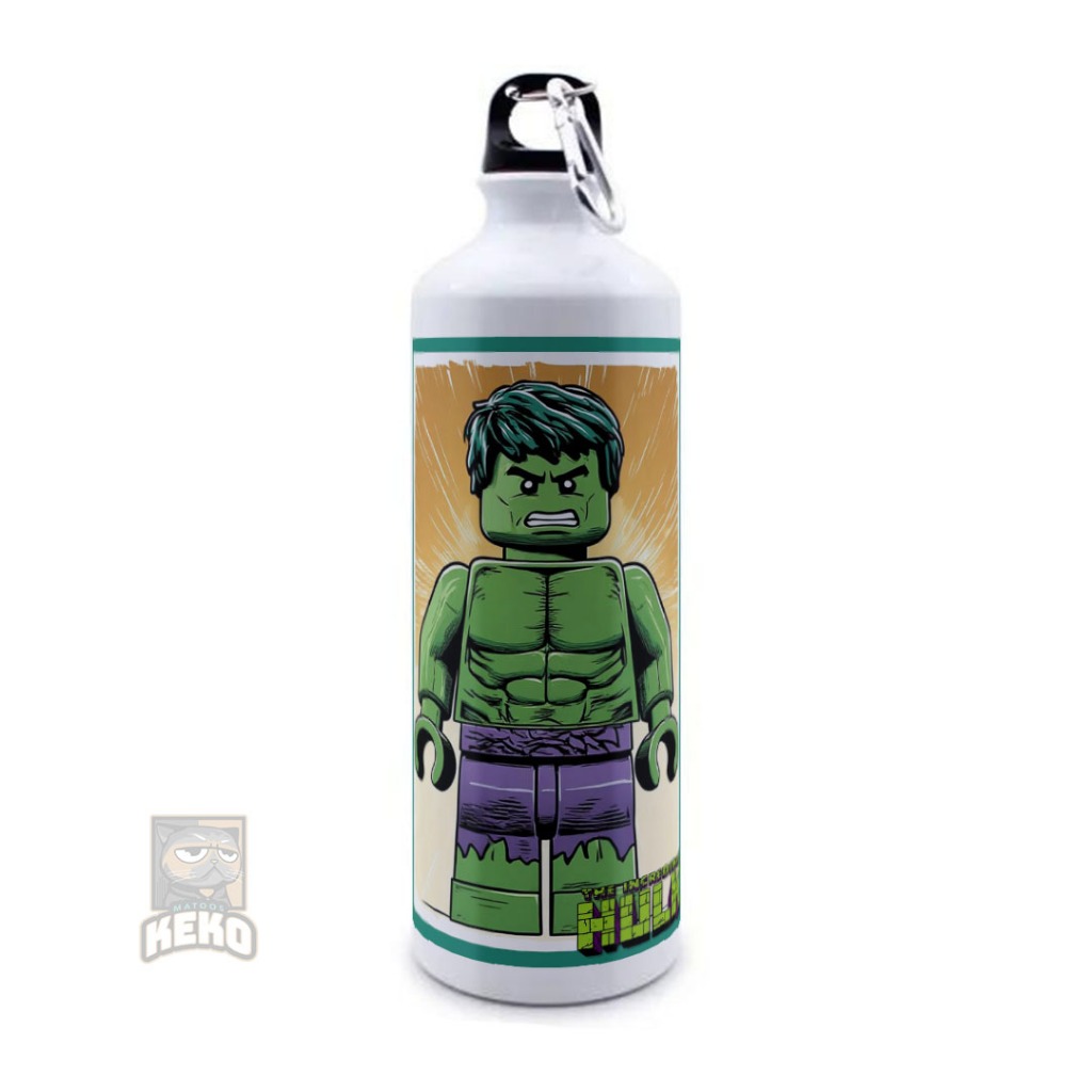 Botol Sport Hulk Lego Figure