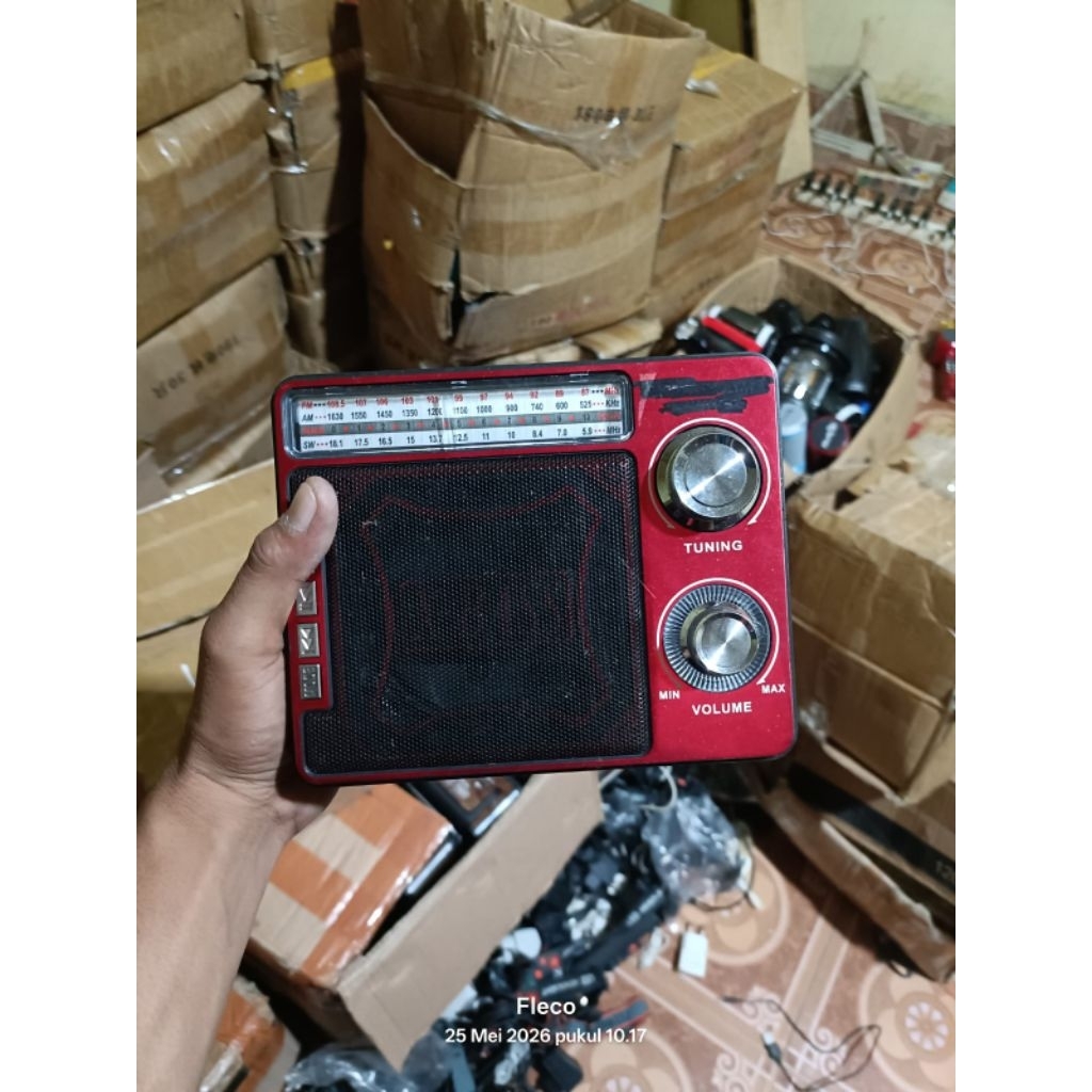 Radio Bluetooth Speaker Anggap Rusak Gambling Bahan Servis