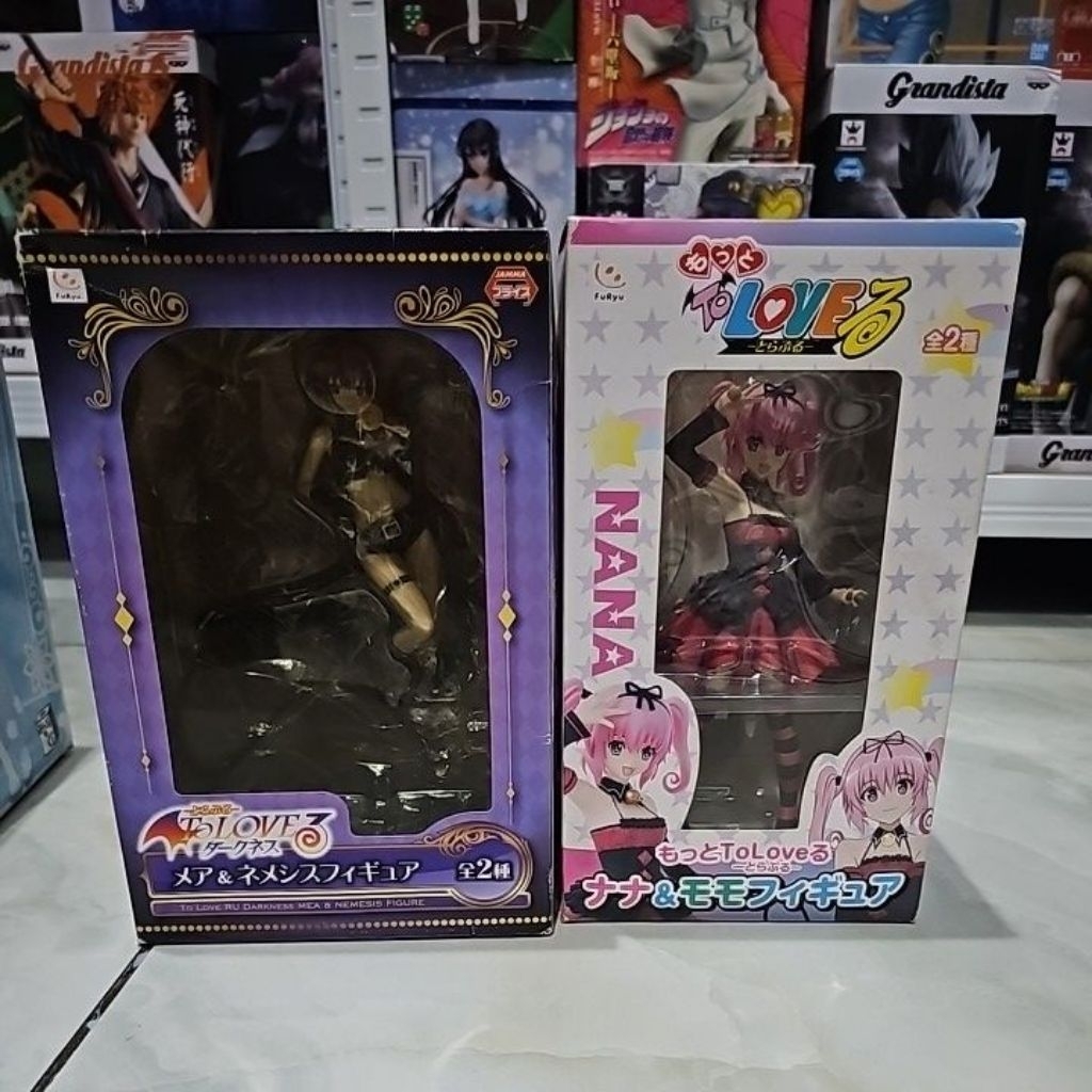 Furyu to love ru, mea kurosaki, nana figure