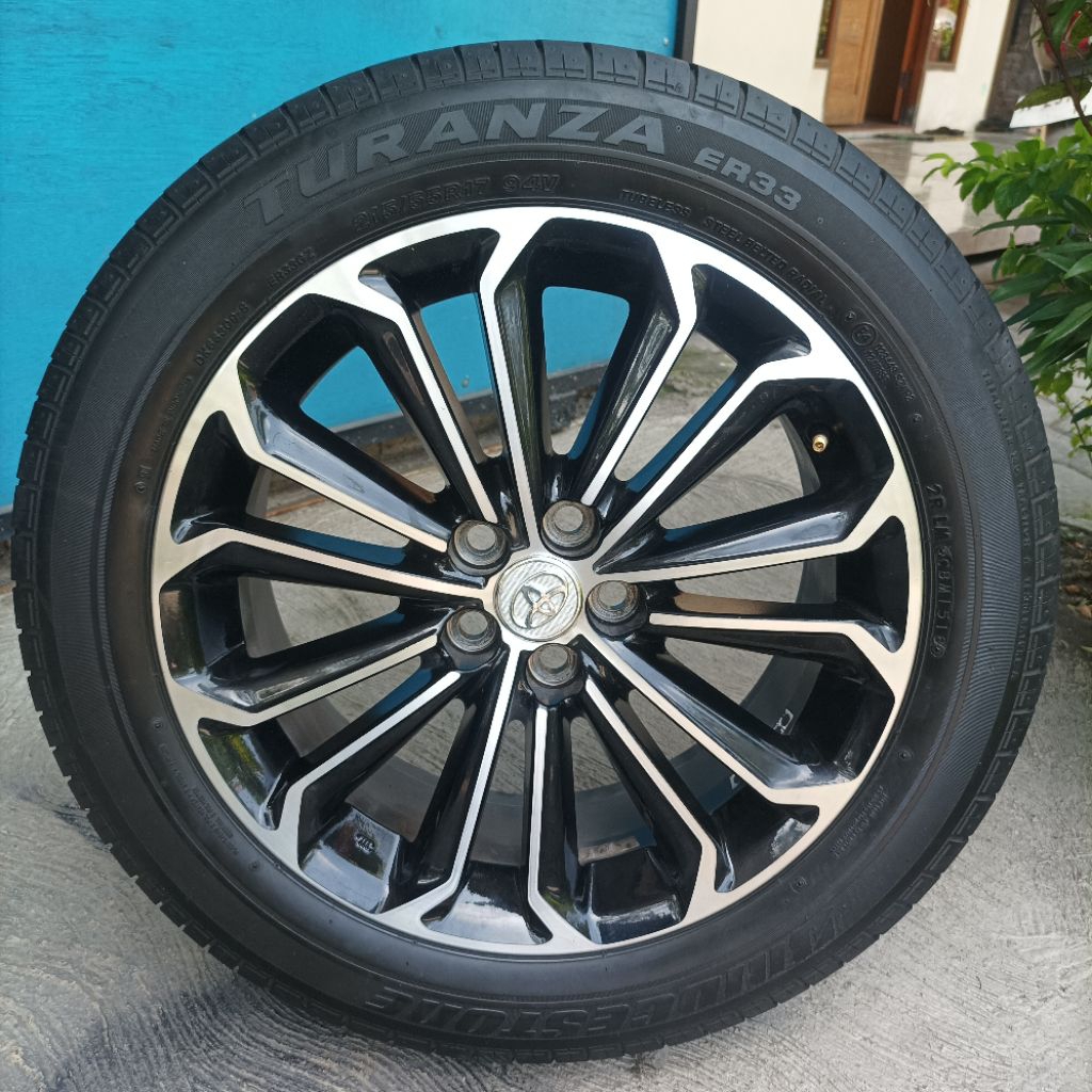 velg Corolla altis r17 pcd 5x100+ban