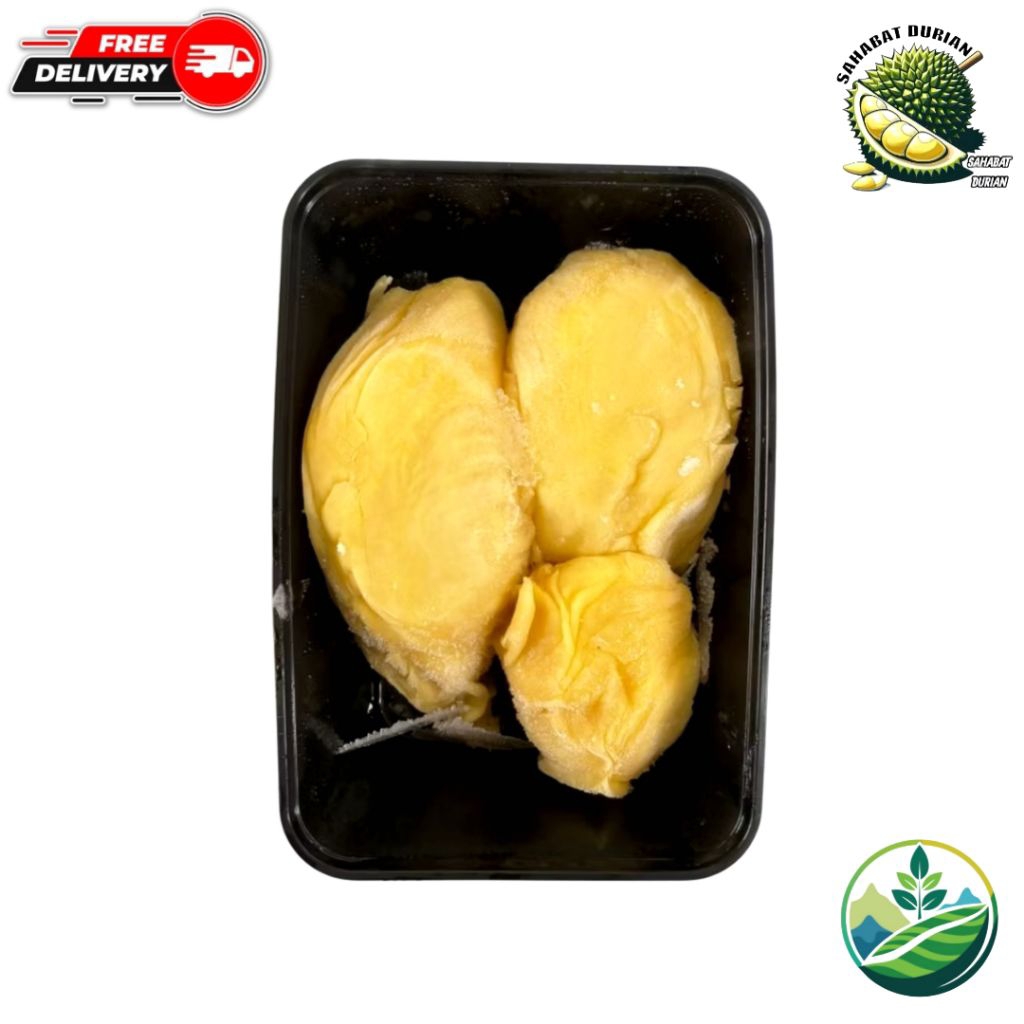 Durian montong | Durian montong kupas 1000 gram | Durian montong manis legit