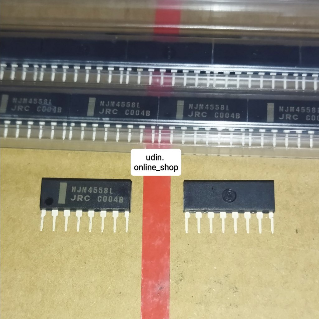 IC JRC NJM4558L JRC4558L NJM 4558L JRC 4558L JRC4558 NJM4558 SISIR ASLI ORI ORIGINAL