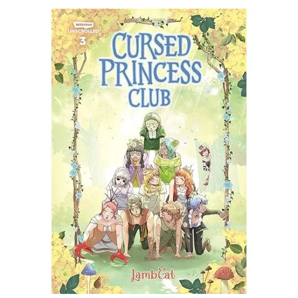 Cursed Princess Club - Vol. 3 - A WEBTOON Unscrolled Graphic Novel - LambCat - Soft Cover