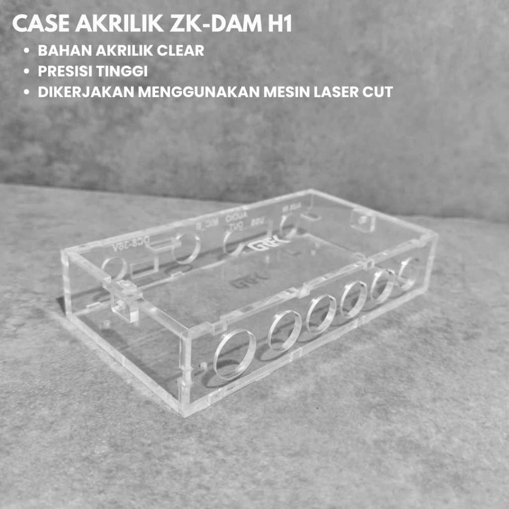 CASING AKRILIK ZK-DAM H1 / BOX AKRILIK WUZHI ZK-DAM H1